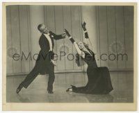4d141 SHALL WE DANCE 8x10 still '37 great dancing image of Ginger Rogers & Fred Astaire on stage!