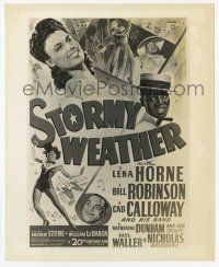 4d159 STORMY WEATHER 8.25x10 still '43 image of Lena Horne, Bojangles & Cab Calloway on 1sheet!
