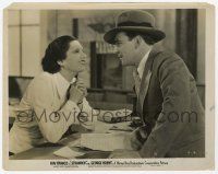 4d162 STRANDED 8x10 still '35 social worker Kay Francis smiles at engineer George Brent!