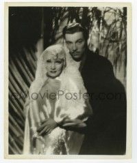 4d039 DEVIL IS A WOMAN 8x10 still '35 von Sternberg, great c/u of Marlene Dietrich & Cesar Romero!