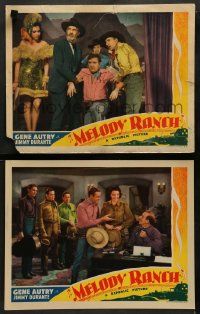 4f960 MELODY RANCH 2 LCs '40 singing cowboy Gene Autry, Jimmy Durante, sexy Ann Miller, Gabby Hayes