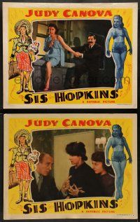 4f981 SIS HOPKINS 2 LCs '41 Judy Canova goes to the big city & sings for her rich relatives!
