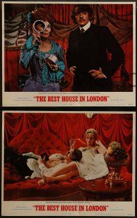 4f051 BEST HOUSE IN LONDON 8 LCs '69 David Hemmings, Joanna Pettet, George Sanders, x-rated!