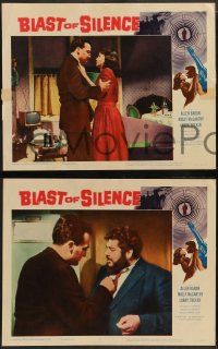 4f065 BLAST OF SILENCE 8 LCs '61 a hired killer stalks his prey with a silenced gun!