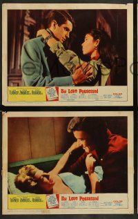 4f088 BY LOVE POSSESSED 8 LCs '61 sexy Lana Turner, Efrem Zimbalist Jr., George Hamilton!