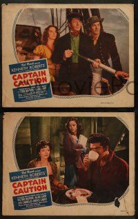 4f778 CAPTAIN CAUTION 3 LCs R46 Hal Roach's adaptation of Kenneth Roberts novel of manly men!