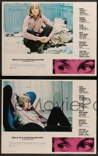 4f130 DIARY OF A MAD HOUSEWIFE 8 LCs '70 Frank Perry, Carrie Snodgress, Benjamin, Frank Langella!