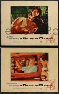 4f152 FACE IN THE CROWD 8 LCs '57 images of Andy Griffith, Patricia Neal, directed by Elia Kazan!