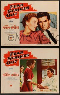4f156 FEAR STRIKES OUT 8 LCs '57 Perkins as Boston Red Sox baseball player Jim Piersall!