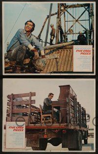 4f162 FIVE EASY PIECES 8 int'l LCs '70 Jack Nicholson, Struthers, MacGuire, Bob Rafelson!
