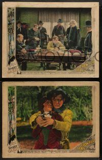 4f792 FRONTIER TRAIL 3 LCs '26 cowboy western images of Harry Carey & Mabel Julienne Scott!