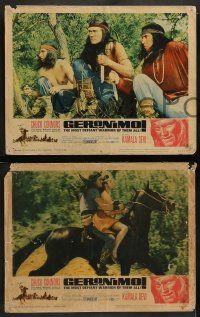 4f188 GERONIMO 8 LCs '62 most defiant Native American Indian warrior Chuck Connors!