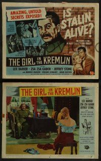 4f191 GIRL IN THE KREMLIN 8 LCs '57 Stalin's weird fetishism, strange rituals + Zsa Zsa Gabor!