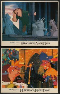 4f697 HUNCHBACK OF NOTRE DAME 4 LCs '96 Walt Disney cartoon from Victor Hugo's novel!