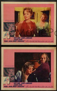 4f222 HUSH...HUSH, SWEET CHARLOTTE 8 LCs '65 Bette Davis, Olivia de Havilland, Joseph Cotten!
