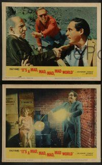 4f700 IT'S A MAD, MAD, MAD, MAD WORLD 4 LCs '64 Milton Berle, Durante, Winters, top cast!