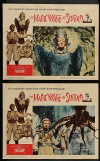 4f496 MAGIC VOYAGE OF SINBAD 7 LCs '62 Russian fantasy written by Francis Ford Coppola!