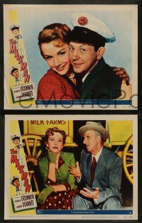 4f822 MILKMAN 3 LCs '50 wacky images of Donald O'Connor, sexy Piper Laurie & Jimmy Durante!