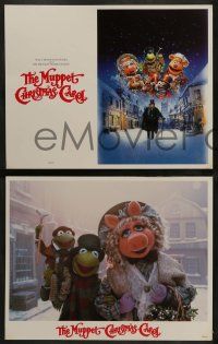 4f287 MUPPET CHRISTMAS CAROL 8 LCs '92 Jim Henson, Frank Oz, Michael Caine & Kermit the Frog!