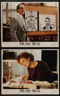4f288 MUSIC BOX 8 LCs '89 Costa-Gavras, images of Jessica Lange & Armin Mueller-Stahl
