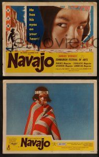 4f292 NAVAJO 8 LCs '52 Native American Indians, he has his eyes on your heart!