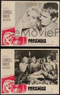 4f313 PARANOIA 8 LCs '69 x-rated Umberto Lenzi giallo sucks you into a whirlpool of erotic love!