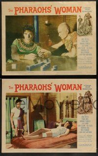 4f325 PHARAOHS' WOMAN 8 LCs '61 La donna dei faraoni, sexy Linda Cristal in the title role!
