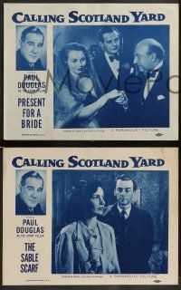 4f333 PRESENT FOR A BRIDE 8 LCs '54 Calling Scotland Yard, Derek Bond, Hazel Court!
