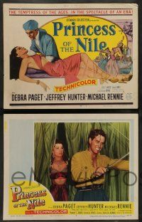 4f335 PRINCESS OF THE NILE 8 LCs '54 Debra Paget, Jeffrey Hunter, Michael Rennie, Dona Drake!