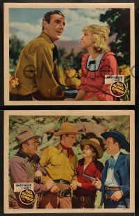 4f841 ROLL ALONG COWBOY 3 LCs '37 Smith Ballew & Cecilia Parker in the story written by Zane Grey!