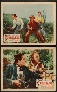 4f729 RUN FOR COVER 4 LCs R61 James Cagney, Lindfors, John Derek, Nicholas Ray, Colorado!