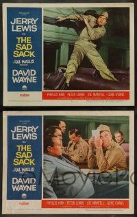 4f384 SAD SACK 8 LCs '58 wacky images of Jerry Lewis in the Foreign Legion!