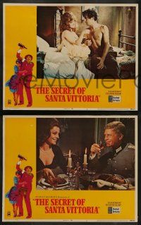 4f394 SECRET OF SANTA VITTORIA 8 LCs '69 Anthony Quinn, Virna Lisi, directed by Stanley Kramer!