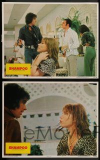 4f735 SHAMPOO 4 LCs '75 great images of hairdresser Warren Beatty, Julie Christie & Goldie Hawn!