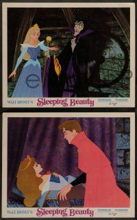 4f848 SLEEPING BEAUTY 3 LCs R70 Walt Disney cartoon fairy tale fantasy classic!