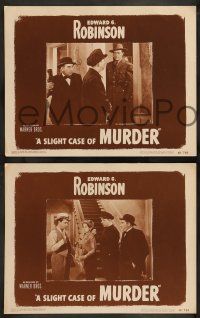 4f849 SLIGHT CASE OF MURDER 3 LCs R48 Edward Brophy, Willard Parker, Bobby Jordan & Allen Jenkins!