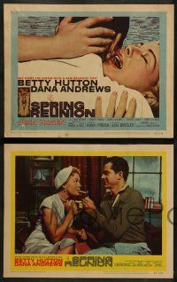 4f442 SPRING REUNION 8 LCs '57 Betty Hutton hungered for a man of her own, Dana Andrews!