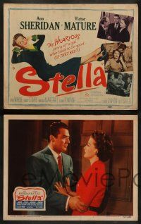 4f449 STELLA 8 LCs '50 Ann Sheridan & Victor Mature's wacky family must find their uncle's body!
