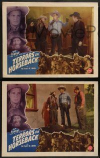 4f643 TERRORS ON HORSEBACK 5 LCs '46 Buster Crabbe, King of the Wild West, Al Fuzzy St. John