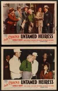 4f750 UNTAMED HEIRESS 4 LCs '54 wacky hillbilly Judy Canova, Red Barry, George Cleveland!