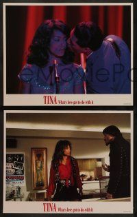 4f471 WHAT'S LOVE GOT TO DO WITH IT 8 LCs '93 Angela Bassett as Tina Turner, Fishburne as Ike!