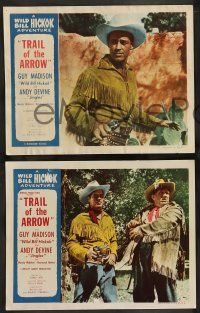 4f862 WILD BILL HICKOK 3 LCs '50s Guy Madison in the title role, Trail of the Arrow!