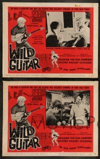 4f758 WILD GUITAR 4 LCs '62 Arch Hall Jr., Ray Dennis Steckler, rock 'n' roll images!