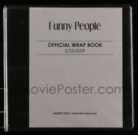 4g236 FUNNY PEOPLE 12x12 official wrap book February 25, 2009 complete script + everything else!