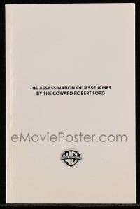 4g044 ASSASSINATION OF JESSE JAMES For Your Consideration 5.5x8.5 script November 3, 2005 by Dominik