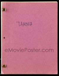 4g080 BRAM STOKER'S DRACULA revised shooting script October 13, 1991, screenplay by Jim Hart!