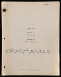 4g096 CARBON COPY revised draft script '81 screenplay by Stanley Shapiro!
