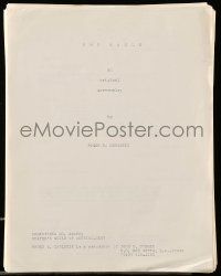 4g175 EAGLE script '80 unproduced screenplay by John M. O'Shea billed as Roger S. Christie!