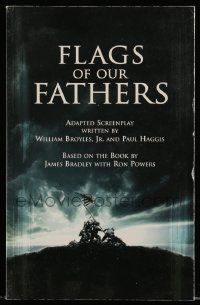 4g219 FLAGS OF OUR FATHERS For Your Consideration 5.5x8.5 script '06 screenplay by Boyles & Haggis!