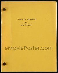 4g223 FOR WHAT IT'S WORTH script '70s unproduced screenplay by Tom Durkin!